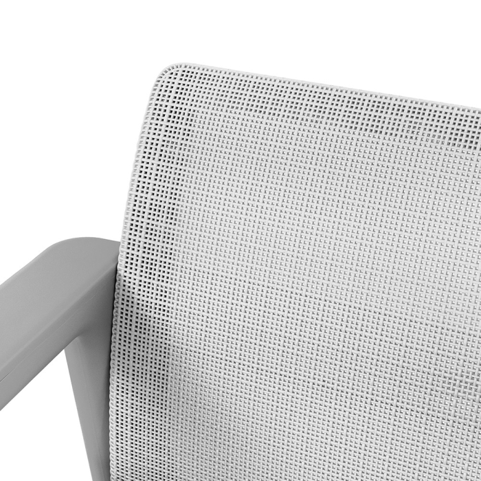 Curver Scandi linea 2 seater grădină canapea cenușă gri-gri deschis [4]