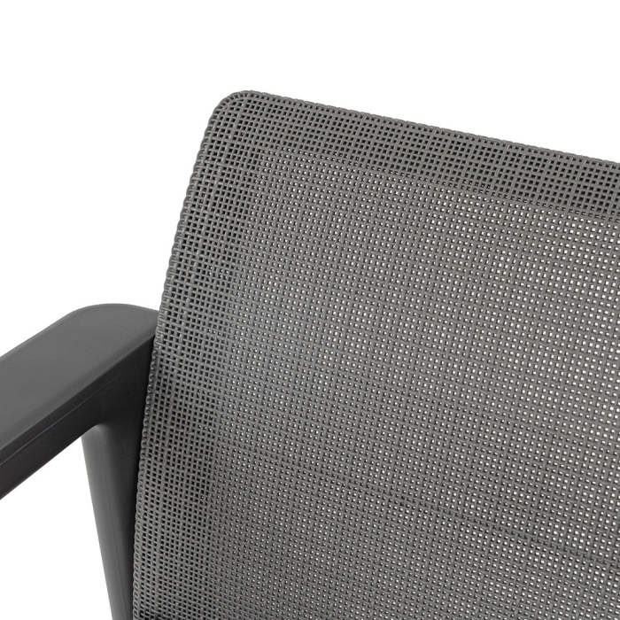 Curver Scandi linea 2 seater grădină canapea grafit-cool gri [4]