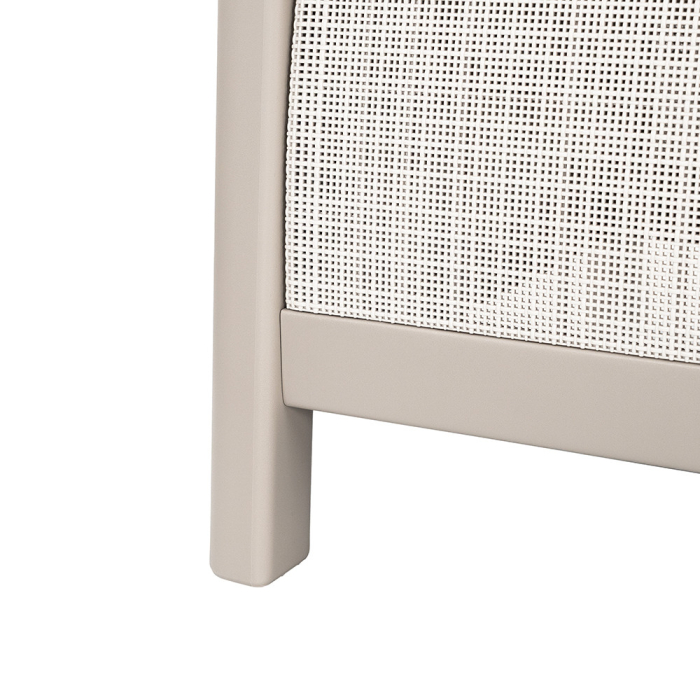 Curver Scandi linea 3 locuri grădină canapea pietriș gri-bej [7]