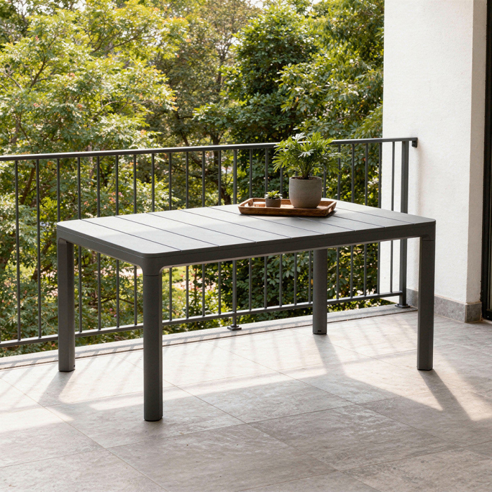 Curver Scandi masă de grădină din plastic grafit [2]