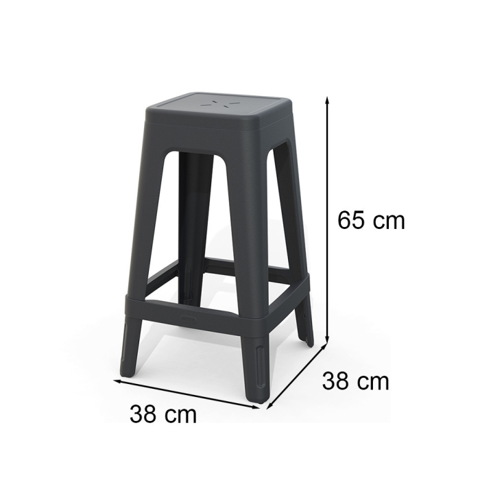 Curver Scaun de bar Misha [3]