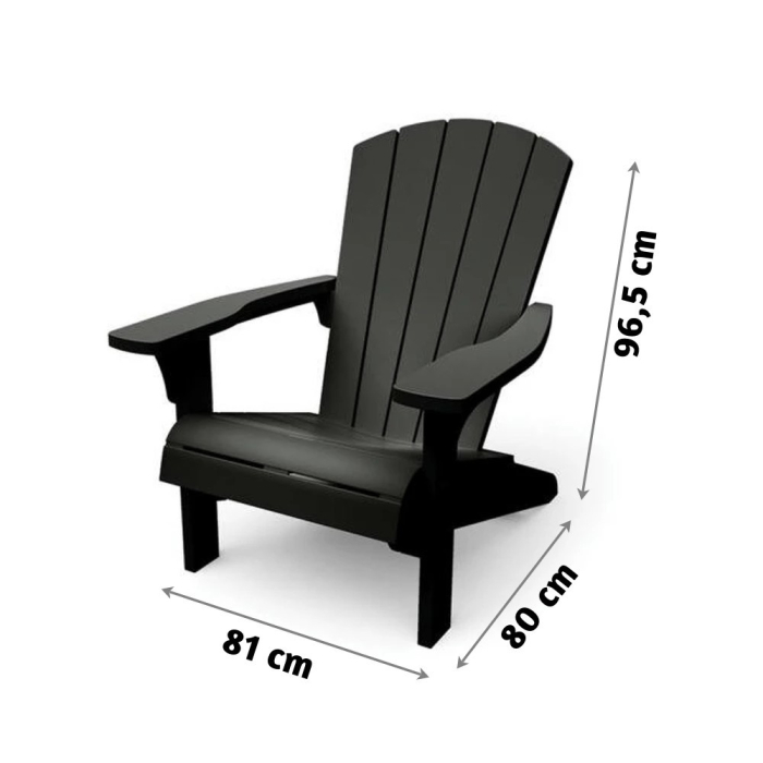 Curver Scaun de grădină din plastic Troy [2]