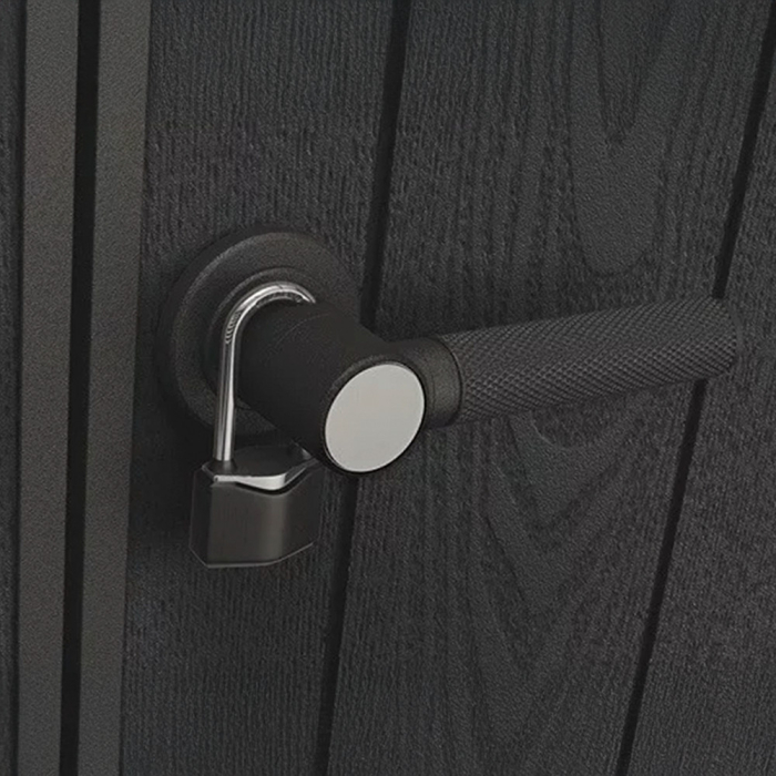 Curver Semnătură PENT 7x7 casă de grădină din plastic Veneția gri [7]