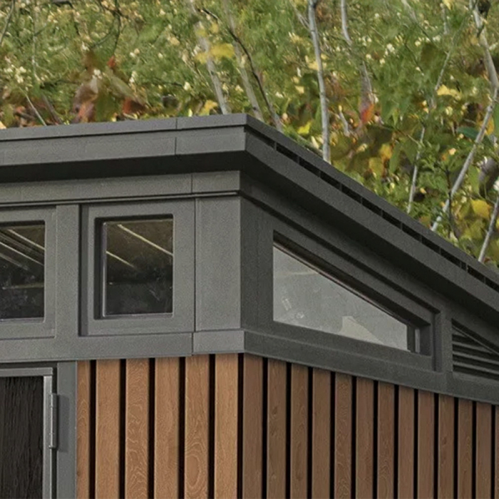 Curver Semnătură PENT 7x7 casă de grădină din plastic Veneția maro [4]