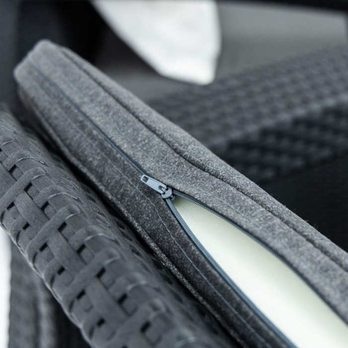 Curver Set de colț relaxant Corfu cu masă Rosario grafit [2]