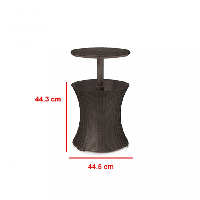 Curver Set de mobilier de grădină Alabama Party Family, maro [3]