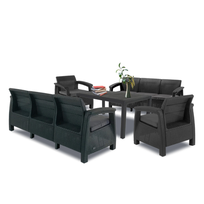 Curver Set de mobilier de grădină Corfu Love Max Duo cu masă Melody [2]
