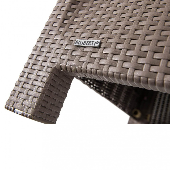 Curver Set de mobilier de grădină Corfu Lyon 4+1 în culoarea cappuccino [3]