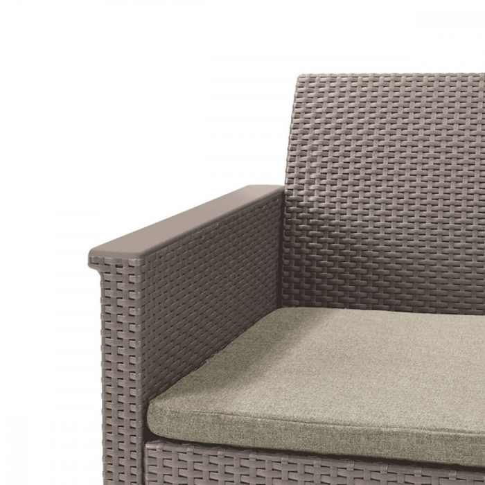 Curver Set de mobilier de grădină din ratan Emma Balcony cu masă Chicago [3]