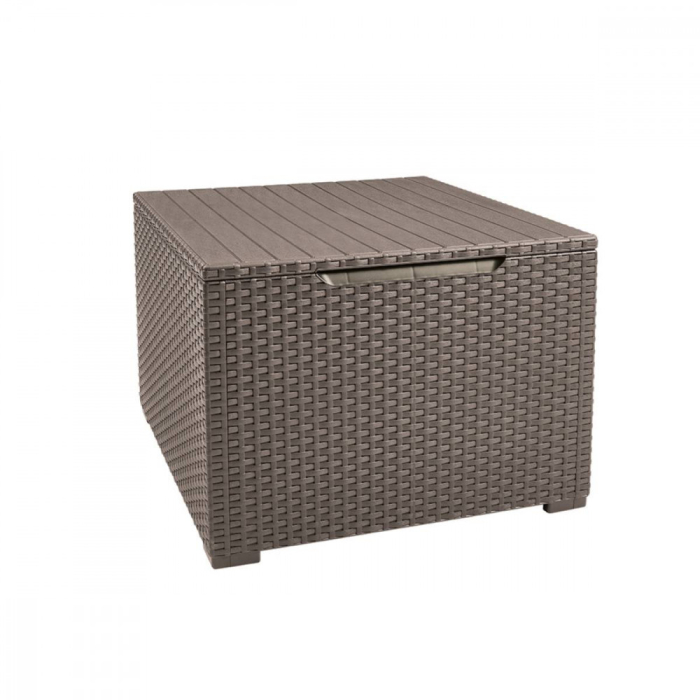 Curver Set de mobilier de grădină din ratan Emma Balcony cu masă de depozitare [4]