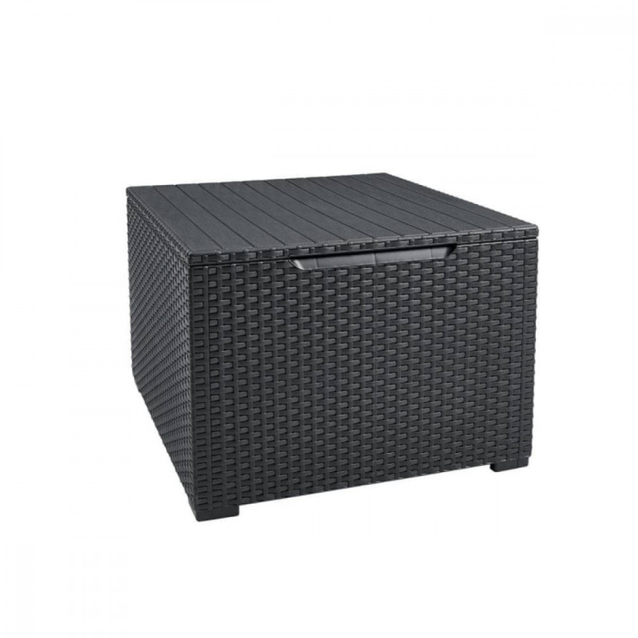 Curver Set de mobilier de grădină din ratan Emma Balcony cu masă de depozitare [2]