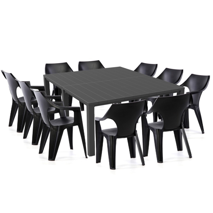 Curver Set de mobilier de grădină Julante II cu 10 locuri [2]