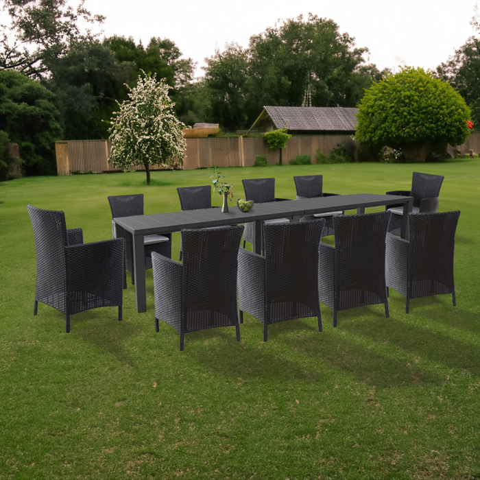 Curver Set de mobilier de grădină Juowa cu 10 locuri [2]