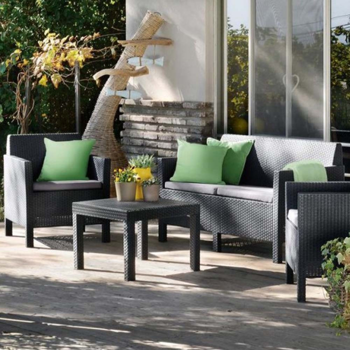 Curver Set de mobilier de grădină Orlando din 4 piese [2]