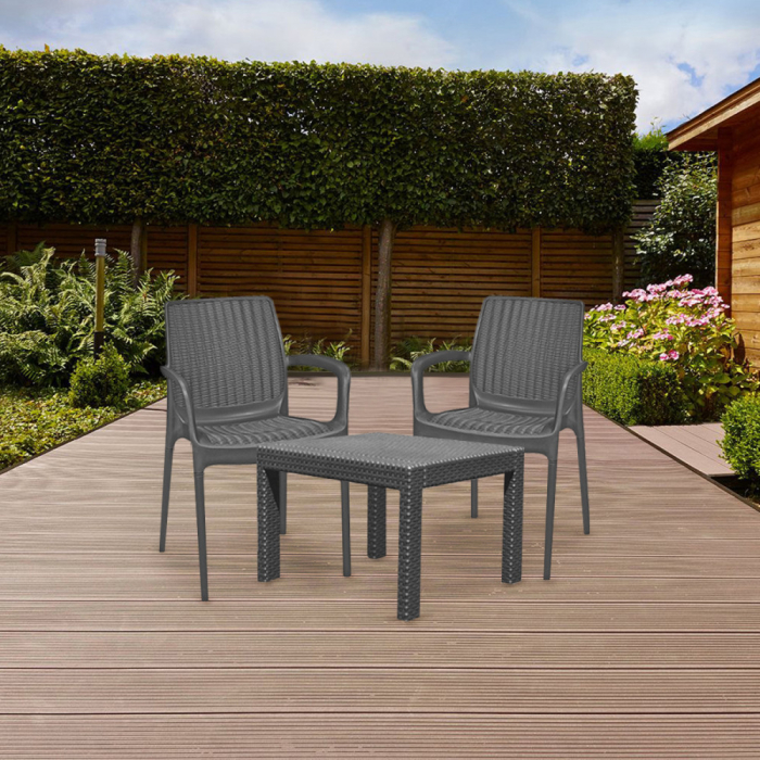 Curver Set de mobilier de grădină pentru balcon Rosali [4]