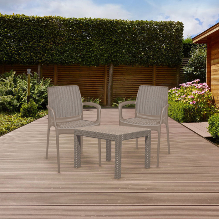 Curver Set de mobilier de grădină pentru balcon Rosali [4]