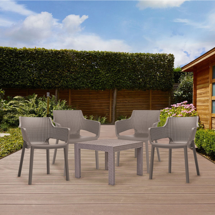 Curver Set de mobilier de grădină Roeva 4 în 1 [7]