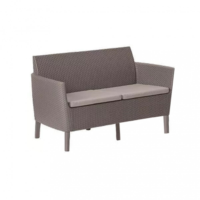 Curver Set de mobilier de grădină Salemo cu canapea cu două locuri, 2 fotolii, măsuță [4]