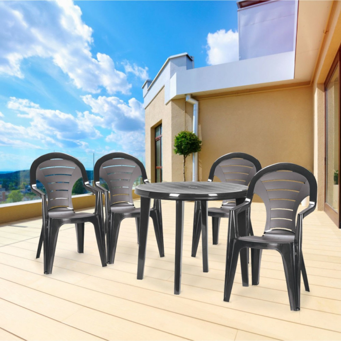 Curver Set mobilier de grădină 4 în 1 Lisbon [4]