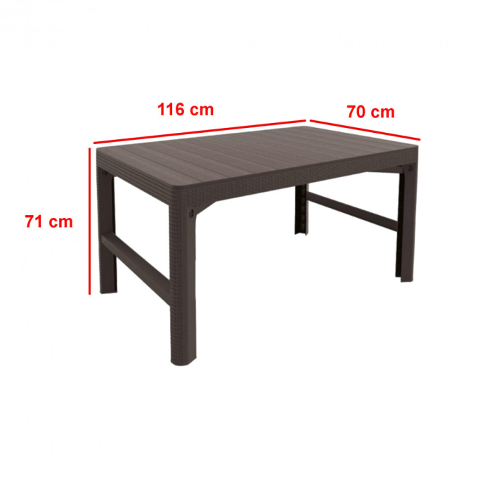 Curver Set mobilier de grădină Balion 6 în 1 [3]