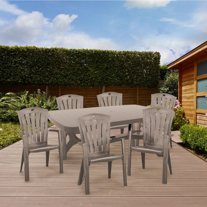 Curver Set mobilier de grădină Baltorini 6 în 1 [4]