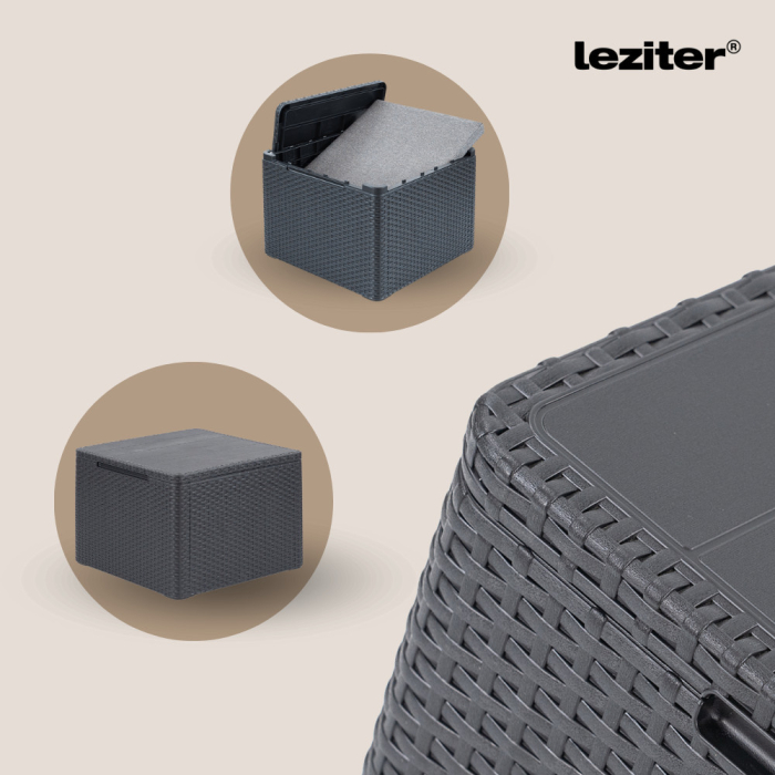 Curver Set mobilier de grădină Claire II cu 4 locuri [7]