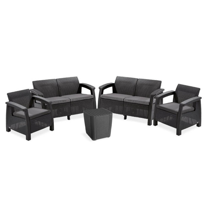 Curver Set mobilier de grădină Corfu Big cu masă [2]