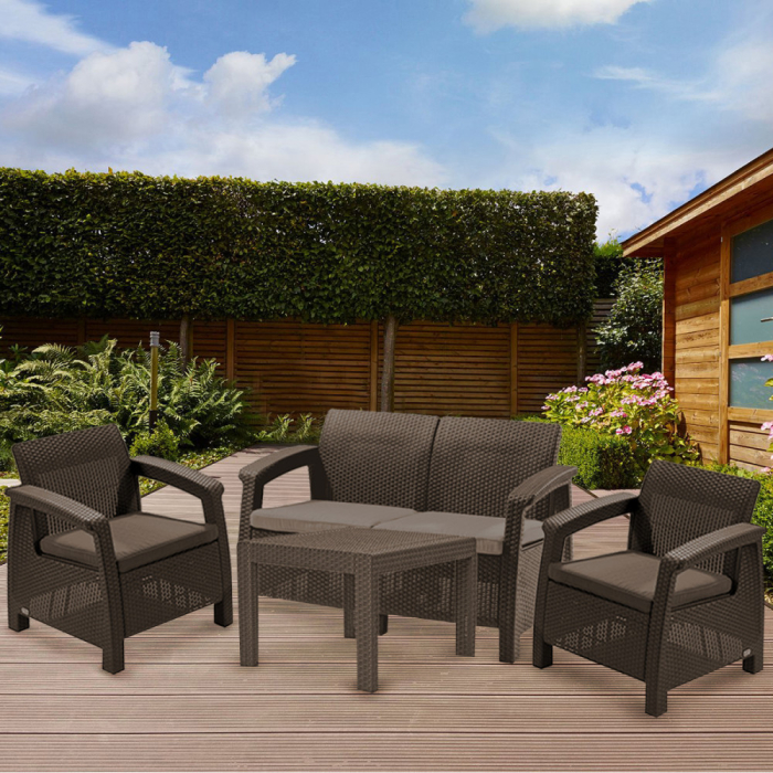 Curver Set mobilier de grădină Corfu Light cu masă Chicago [5]