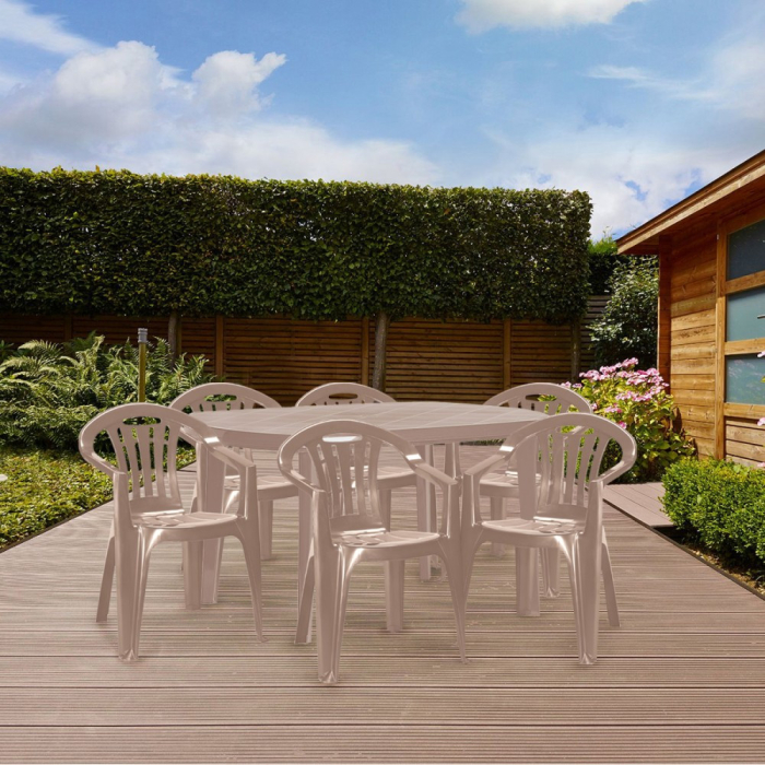 Curver Set mobilier de grădină Elma 6 în 1 [4]