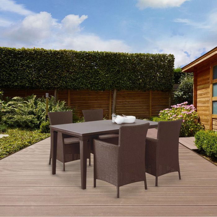 Curver Set mobilier de grădină Futura 4 în 1 [4]