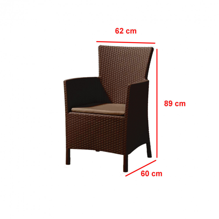 Curver Set mobilier de grădină Futura 4 în 1 [3]