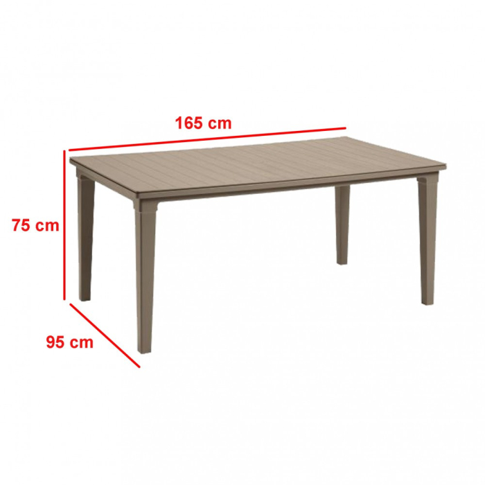 Curver Set mobilier de grădină Futura 6 în 1 [3]