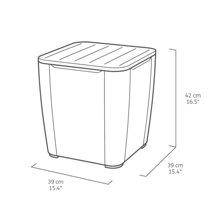 Curver Set mobilier de grădină Iowa Balcon cu masă [3]