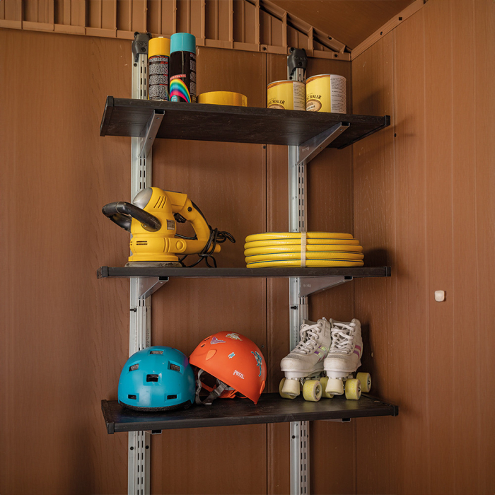 Curver Set rafturi metalice cu 3 rafturi 70 cm [2]