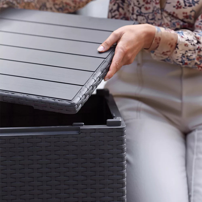 Curver Vigo masă de depozitare pentru grădină grafit [4]