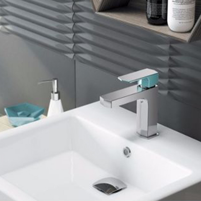 Deante Robinet pentru chiuvetă în picioare Maruna, monocomandă, crom [4]