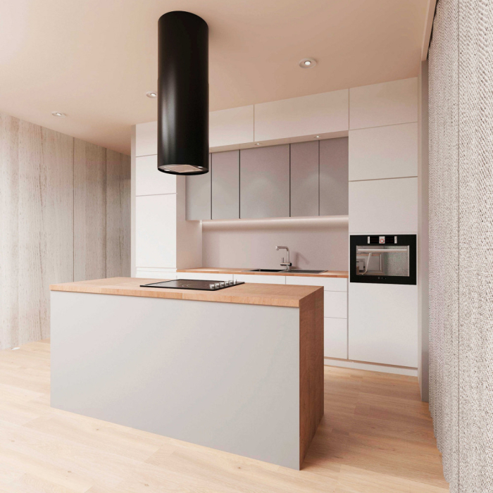 Focus Hotă de bucătărie cilindrică Shadow White 190 W [3]