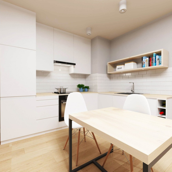 Focus Hotă de bucătărie încorporată MODO neagră 80 W [5]