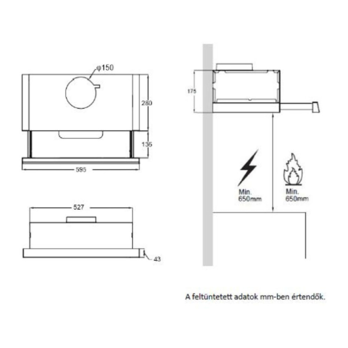 Homefort Hotă HOMEFORT HPK611B [5]
