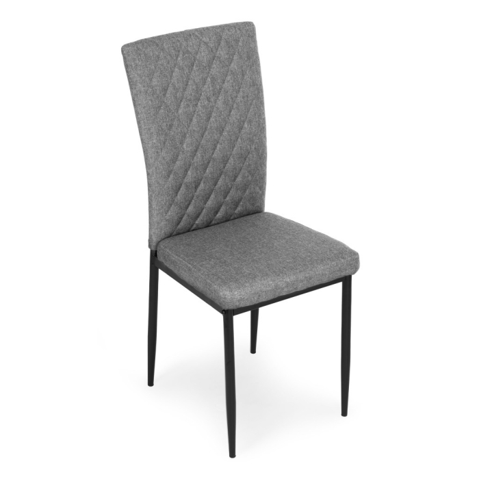 Homelux 4 scaune de luat masa gri gri [5]