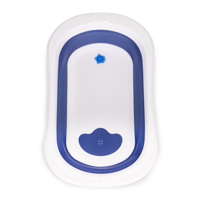 Homelux Baie pentru copii cu scurgere pliabilă albastru [5]