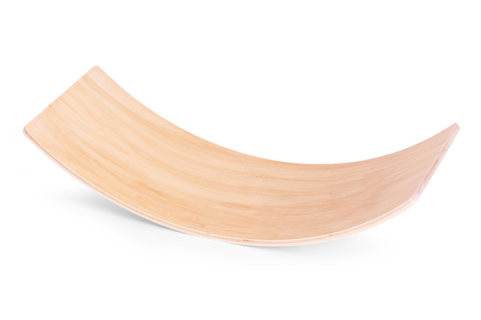 Homelux Balancing bord pentru copii din lemn rocker exercițiu de echilibrare [4]