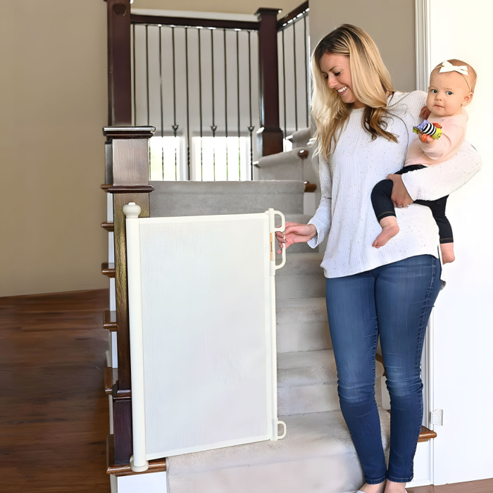 Homelux Balustradă de siguranță 150 cm pentru scări și uși de protecție bej [2]