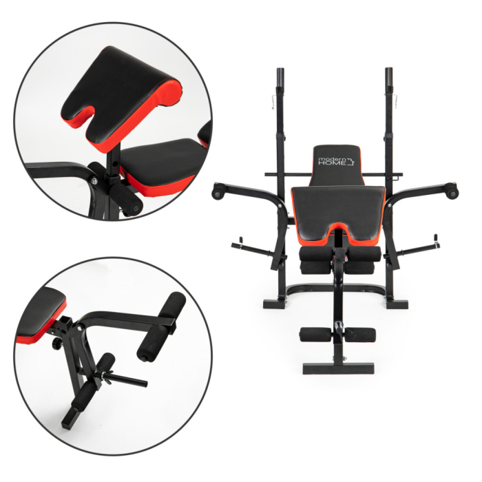 Homelux Bancă de antrenament multifuncțională pliabilă [9]