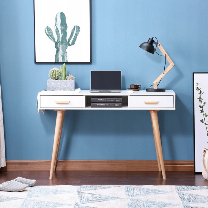 Homelux Birou cu două sertare 120x45x75 cm [9]