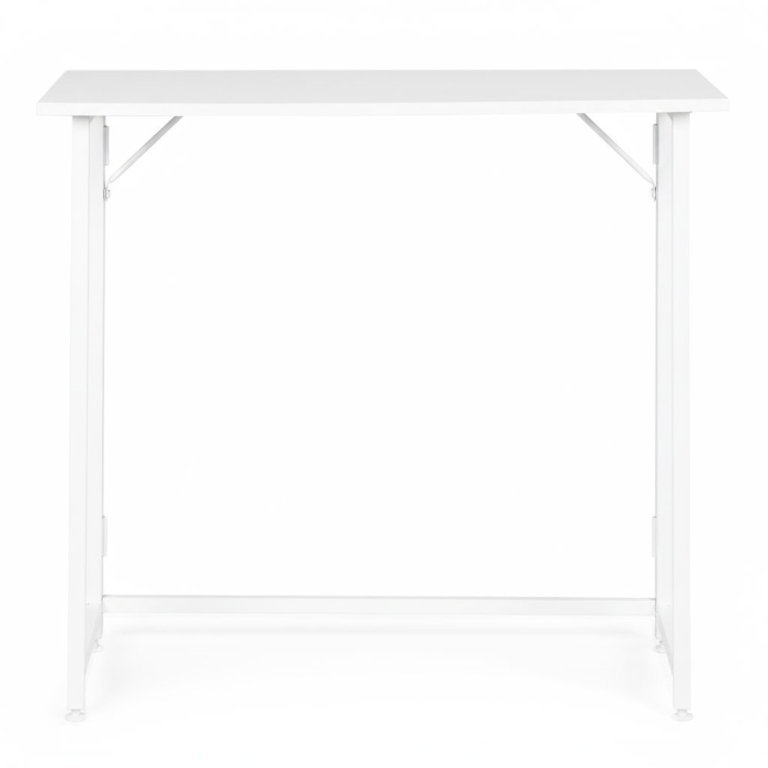 Homelux Birou pliabil 80x45 cm alb [4]