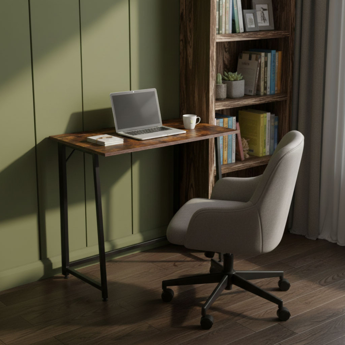 Homelux Birou pliabil 80x45 cm stil Loft [2]