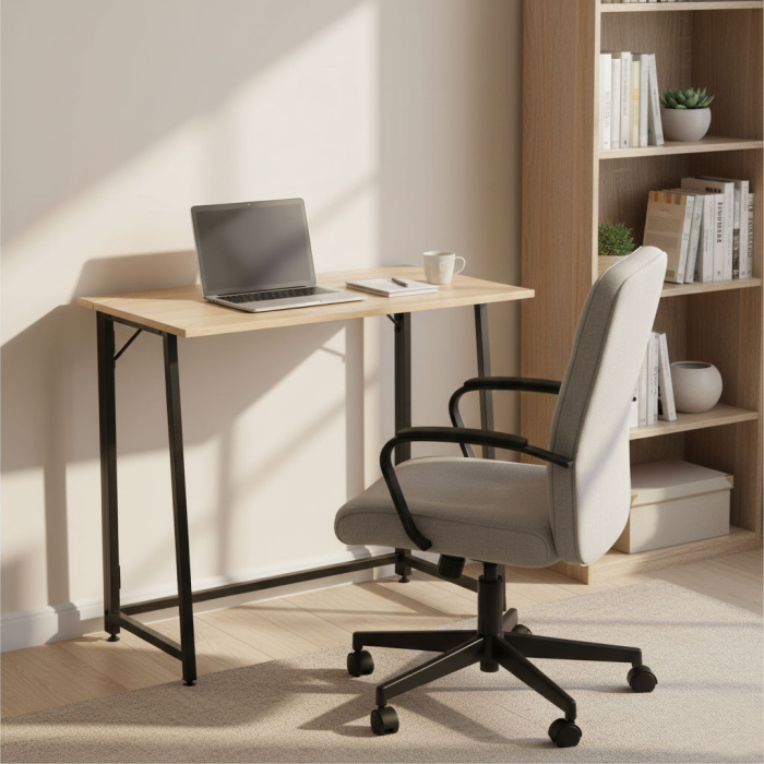 Homelux Birou pliabil 80x45 cm stil Loft [2]