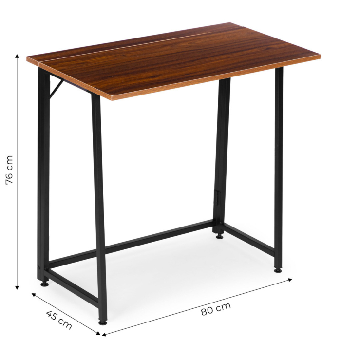 Homelux Birou pliabil 80x45 cm stil Loft [10]