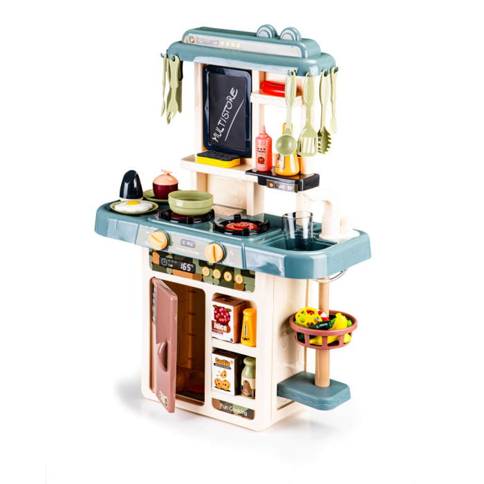 Homelux Bucătărie de joacă pentru copii cu efecte sonore și luminoase, set de 46 de piese [3]
